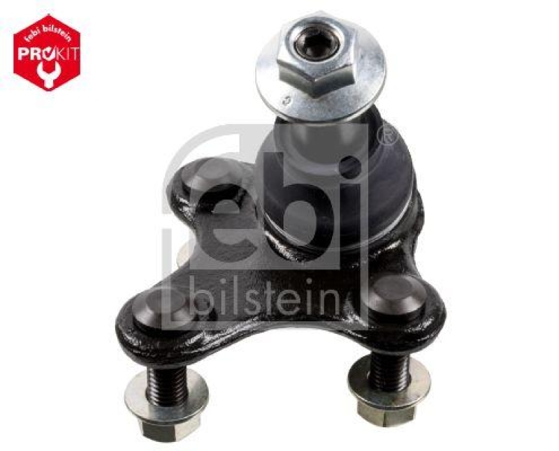 FEBI BILSTEIN 31486 Traggelenk mit Sicherungsmuttern für VW-Audi