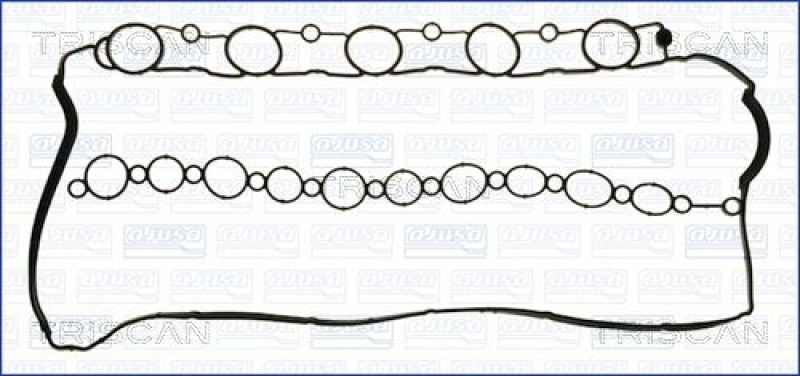 TRISCAN 515-8025 Ventildeckeldichtung für Volvo