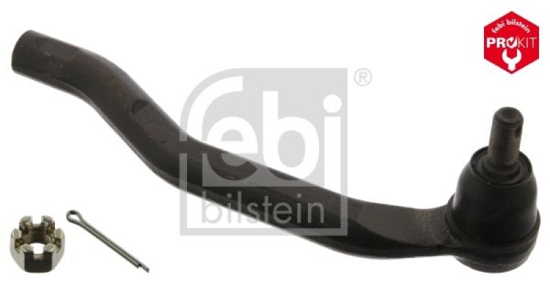 FEBI BILSTEIN 42221 Spurstangenendstück mit Kronenmutter und Splint für HONDA