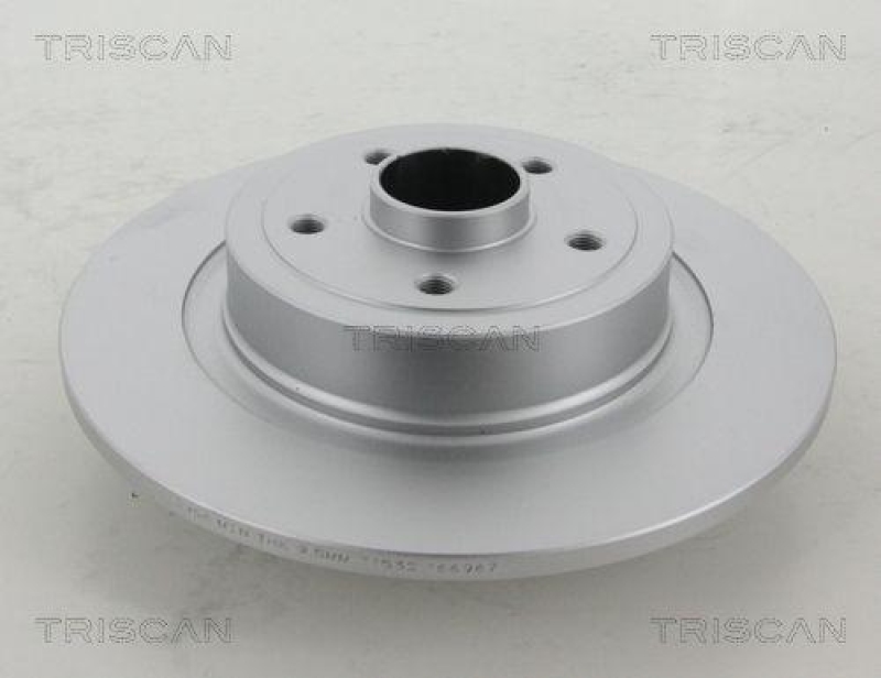 TRISCAN 8120 25178c Bremsscheibe Hinten, Coated f&uuml;r Renault Clio