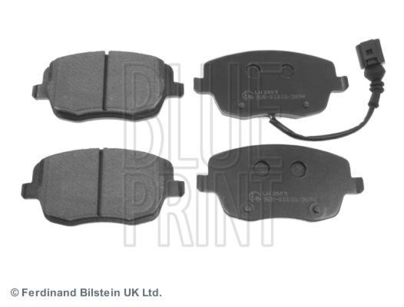 BLUE PRINT ADV184203 Bremsbelagsatz f&uuml;r VW-Audi