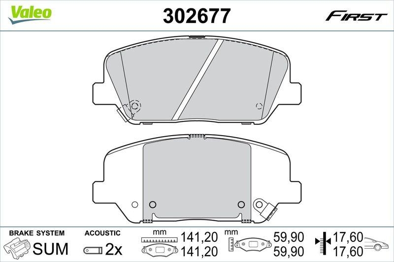 VALEO 302677 SBB-Satz - FIRST