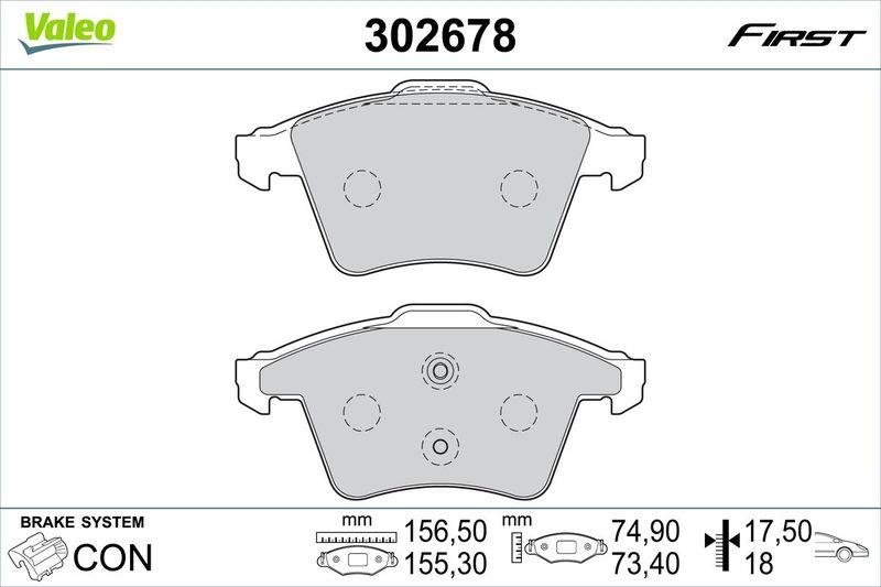 VALEO 302678 SBB-Satz - FIRST