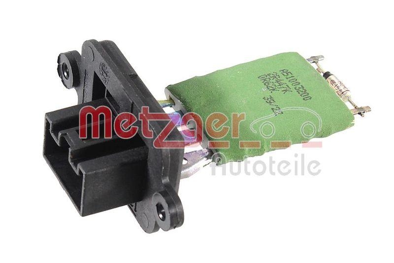 METZGER 0917734 Widerstand, Innenraumgebläse für FIAT/LANCIA