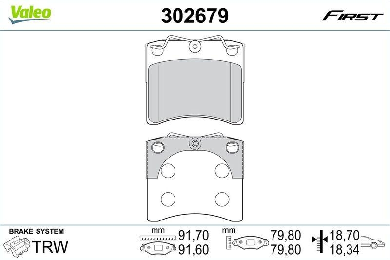 VALEO 302679 SBB-Satz - FIRST