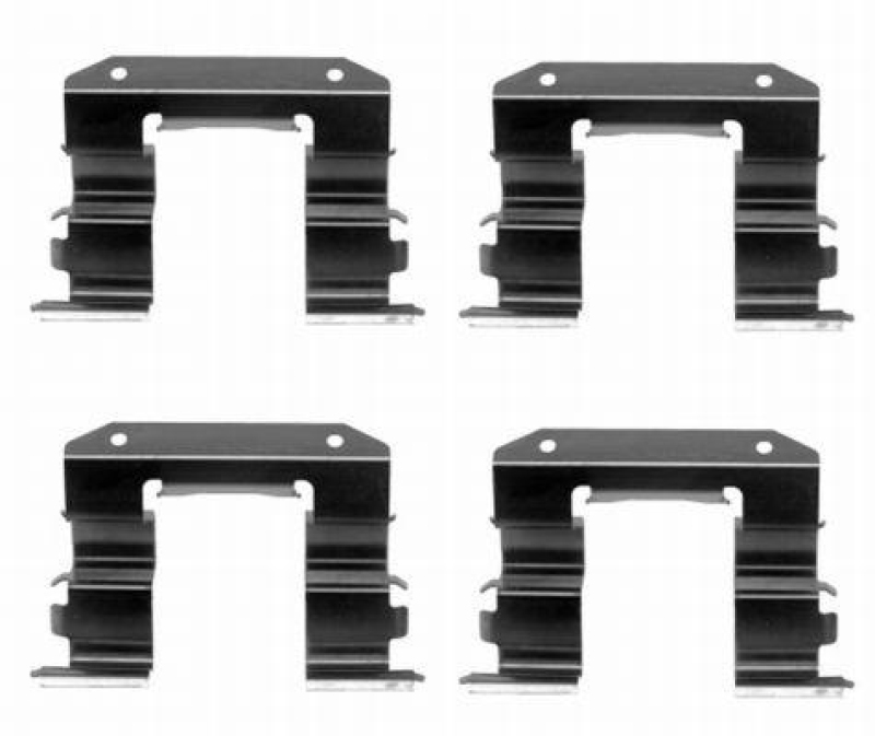 HELLA 8DZ 355 202-511 Zubehörsatz Scheibenbremsbelag