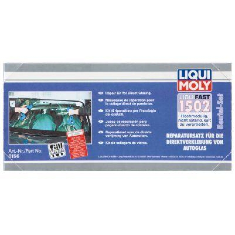 LIQUI MOLY 6156 Scheibenklebstoff Liquifast 1502 Beutel-Set