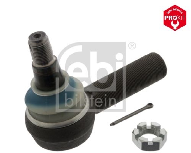 FEBI BILSTEIN 06240 Spur- / Lenkstangenendstück mit Kronenmutter und Splint für Volvo