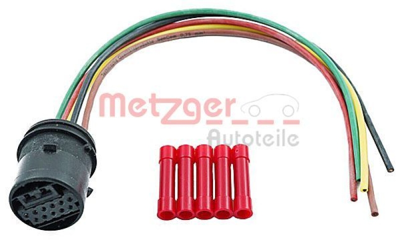 METZGER 2321001 Kabelreparatursatz, Tür für OPEL hinten OHNE FALTENBALG