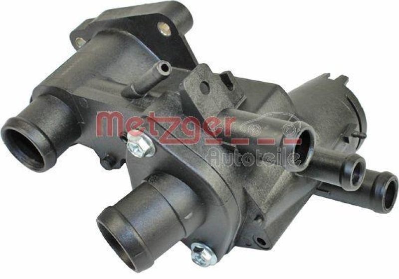 METZGER 4006160 Thermostat Kühlmittel, Mit Gehäuse für SEAT/SKODA/VW/ÖFFNUNGSTEMP. [°C]87