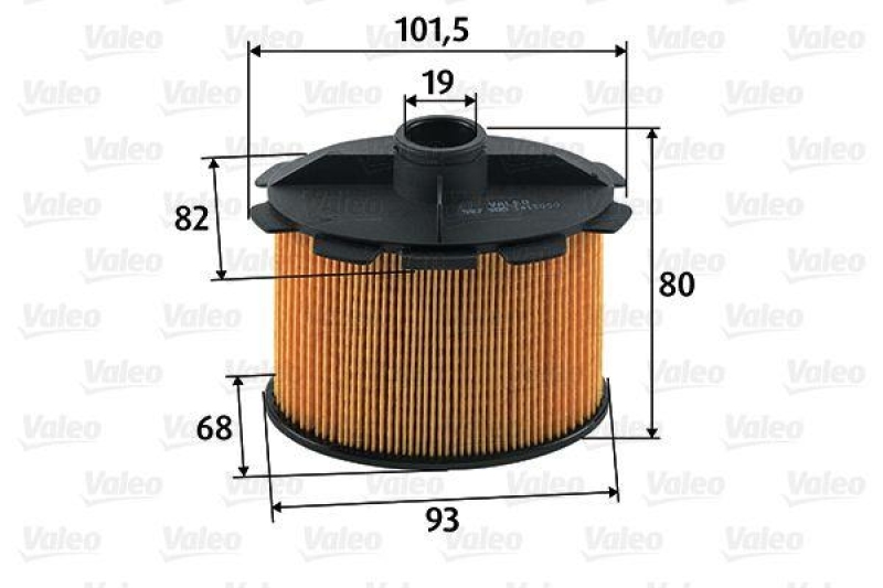 VALEO 587905 Kraftstofffilter, Diesel