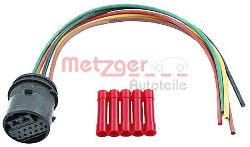 METZGER 2321004 Kabelreparatursatz, Tür für OPEL hinten OHNE FALTENBALG