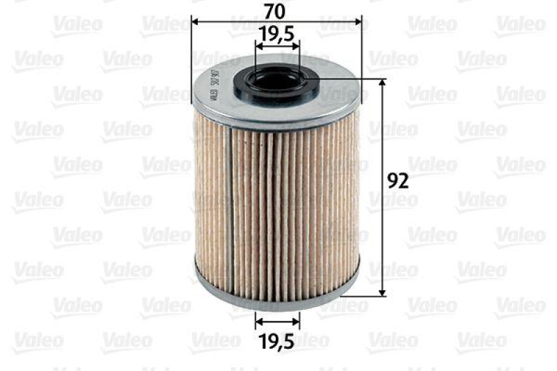 VALEO 587907 Kraftstofffilter, Diesel