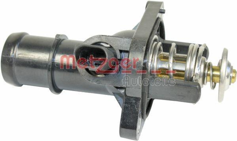 METZGER 4006166 Thermostat Kühlmittel, Mit Gehäuse für AUDI/SEAT/SKODA/VW/ÖFFNUNGSTEMP. [°C]105