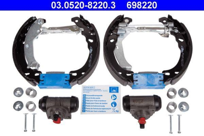 ATE 03.0520-8220.3 Topkit für FIAT FORD