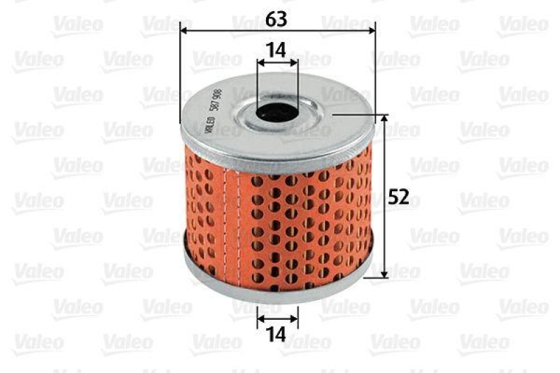 VALEO 587908 Kraftstofffilter, Diesel