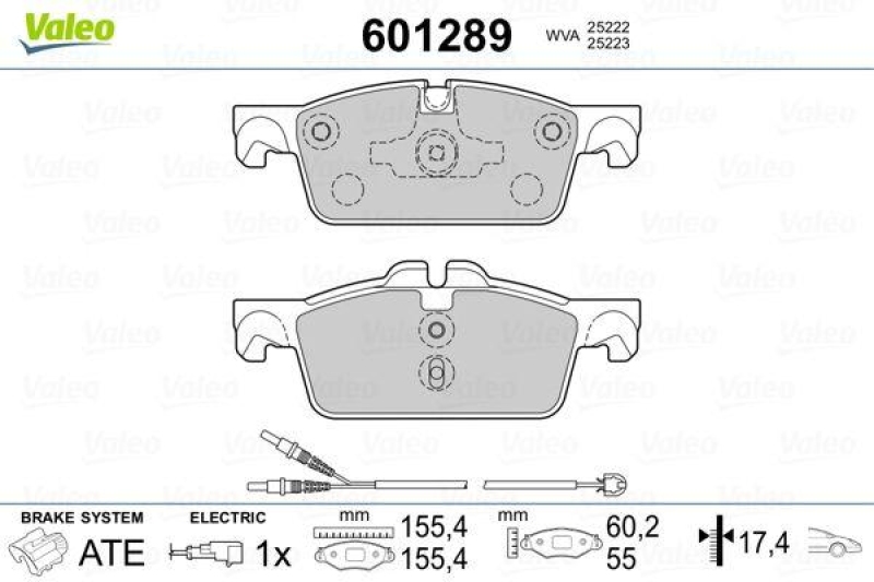 VALEO 601289 SBB-Satz PREMIUM