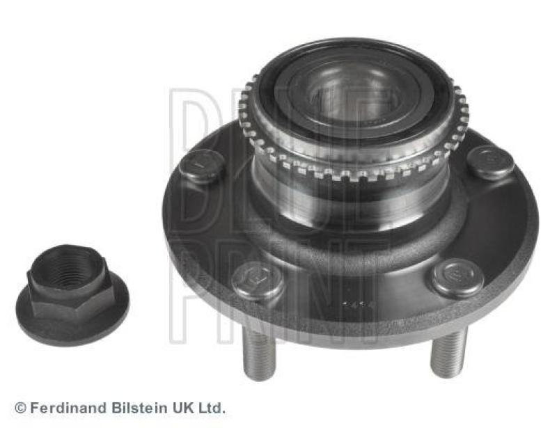 BLUE PRINT ADC48351 Radlagersatz mit Radnabe, ABS-Impulsring und Achsmutter für MITSUBISHI