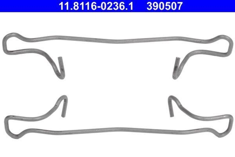 ATE 11.8116-0236.1 GehäusehalteFeder