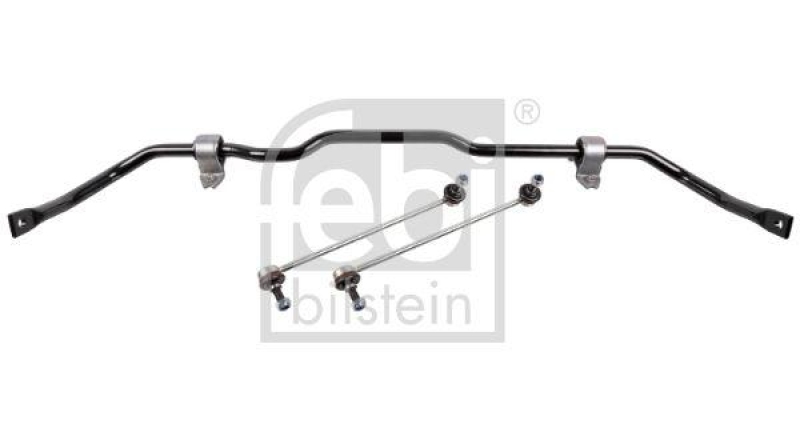 FEBI BILSTEIN 175075 Stabilisatorsatz mit Gummilagern und Verbindungsstangen für VW-Audi