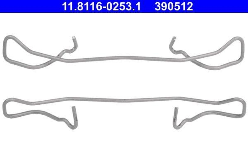 ATE 11.8116-0253.1 GehäusehalteFeder