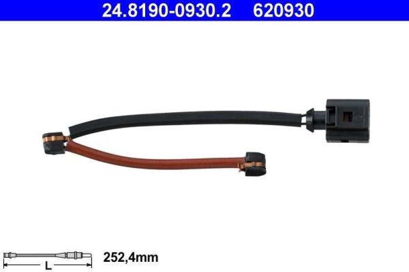 ATE 24.8190-0930.2 Warnkontakt für AUDI Q7 (06-)POR CAYENNE (03-)VW TOUAREG (03-)