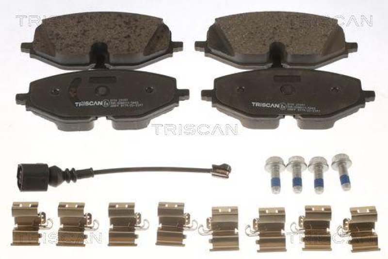 TRISCAN 8110 29197 Bremsbelag Vorne für Seat, Volkswagen