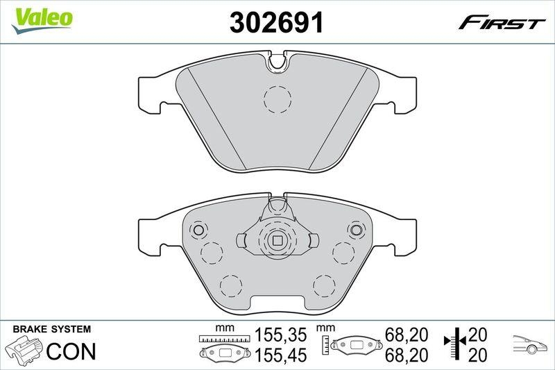 VALEO 302691 SBB-Satz - FIRST