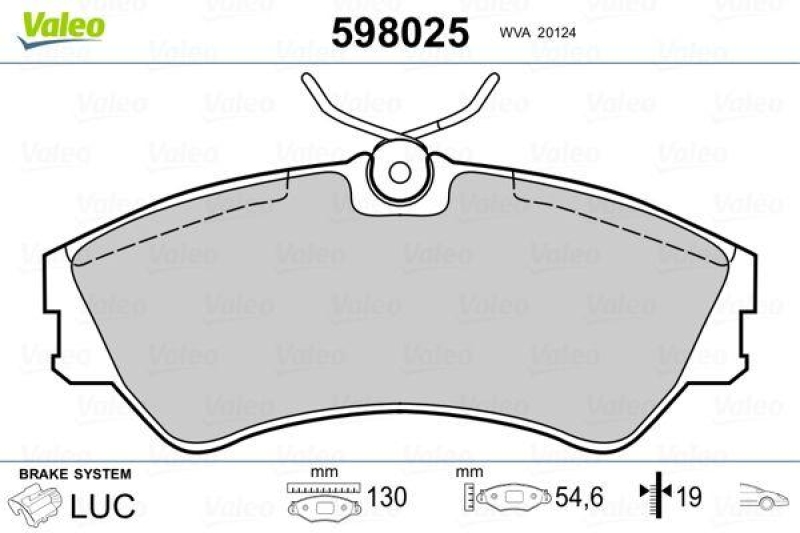 VALEO 598025 SBB-Satz PREMIUM