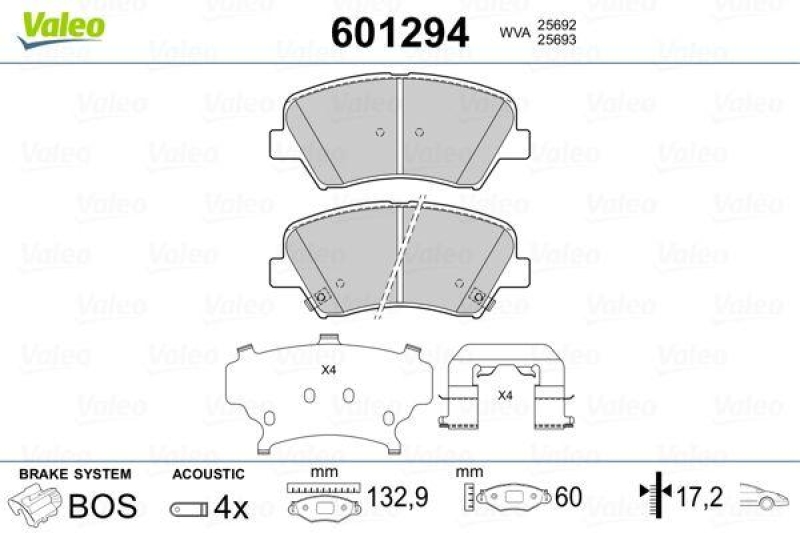 VALEO 601294 SBB-Satz PREMIUM