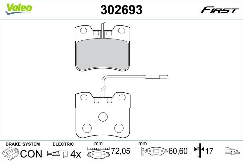 VALEO 302693 SBB-Satz - FIRST