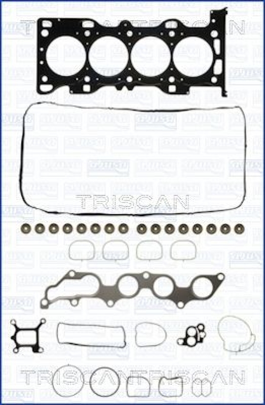 TRISCAN 598-2699 Dictungssatz für Ford Plast Ventildæksel