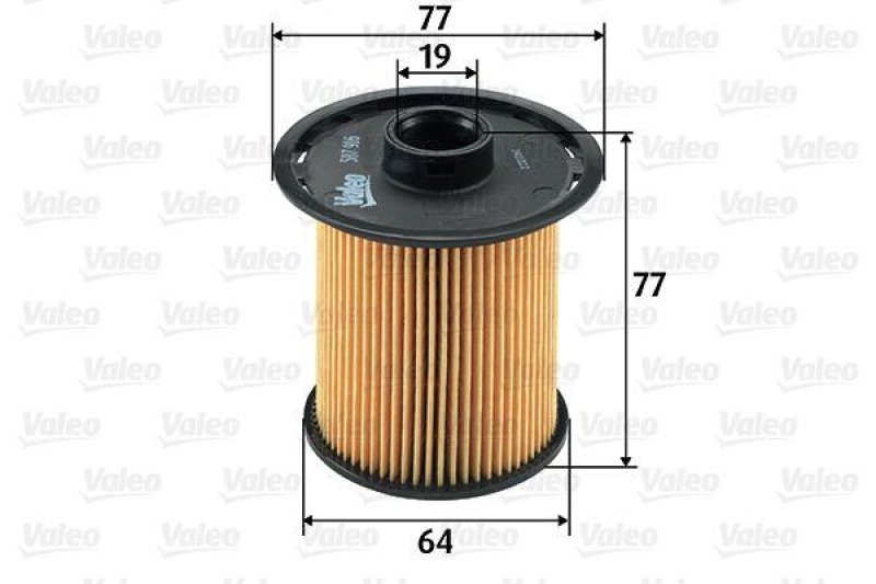 VALEO 587916 Kraftstofffilter, Diesel