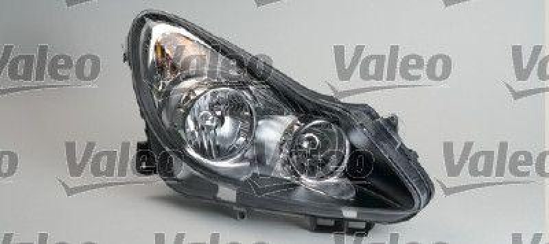 VALEO 043380 Scheinwerfer Opel Corsa D R Schwarz