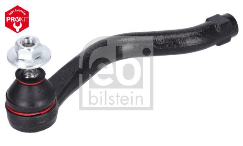 FEBI BILSTEIN 42241 Spurstangenendstück mit Kronenmutter, Splint und Schmiernippel für HONDA