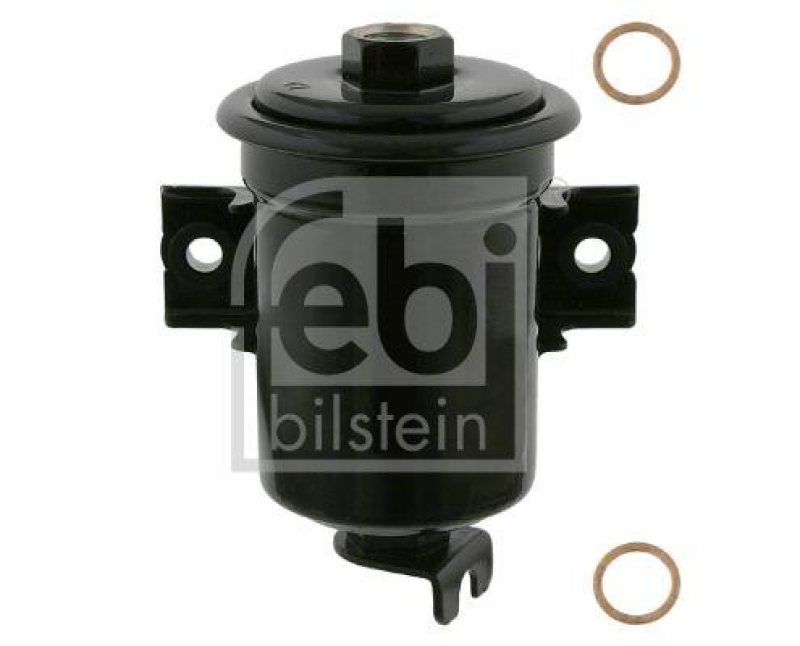 FEBI BILSTEIN 26442 Kraftstofffilter mit Dichtringen f&uuml;r TOYOTA