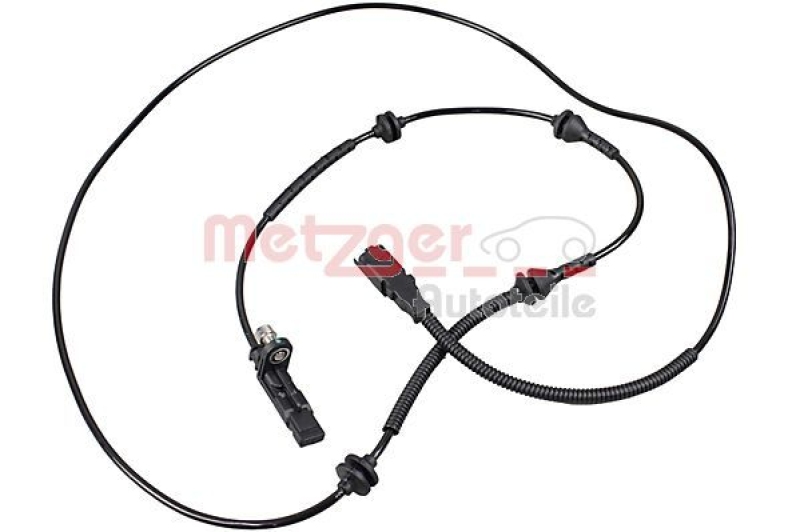 METZGER 09001474 Sensor, Raddrehzahl für CITROEN/PEUGEOT HA links/rechts