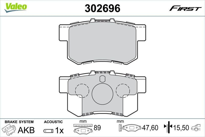 VALEO 302696 SBB-Satz - FIRST