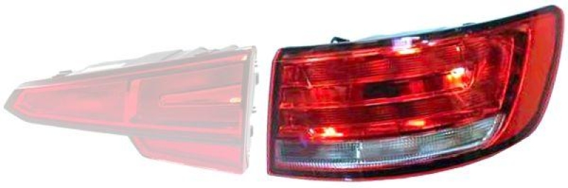 HELLA 2SK 012 248-051 Heckleuchte links Halogen AUDI