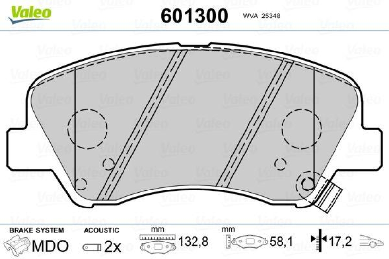 VALEO 601300 SBB-Satz PREMIUM