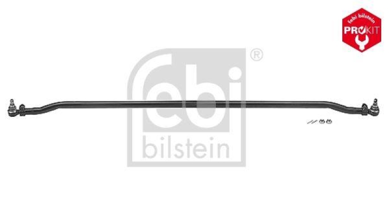 FEBI BILSTEIN 03388 Spurstange mit Kronenmuttern und Splinten für Mercedes-Benz