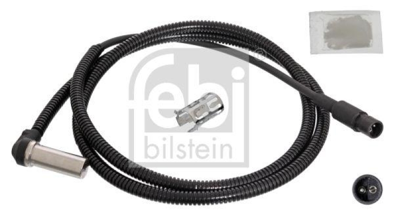 FEBI BILSTEIN 104520 ABS-Sensor mit Hülse und Fett für Scania