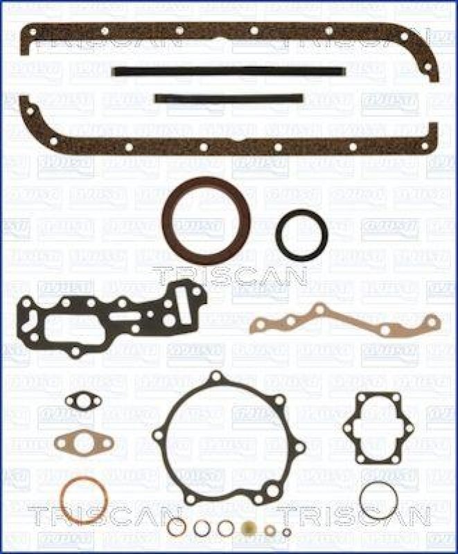 TRISCAN 595-5012 Dichtungssatz für Opel