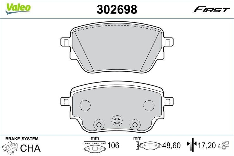 VALEO 302698 SBB-Satz - FIRST