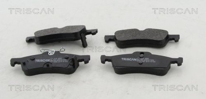 TRISCAN 8110 40068 Bremsbelag Hinten für Honda Civic