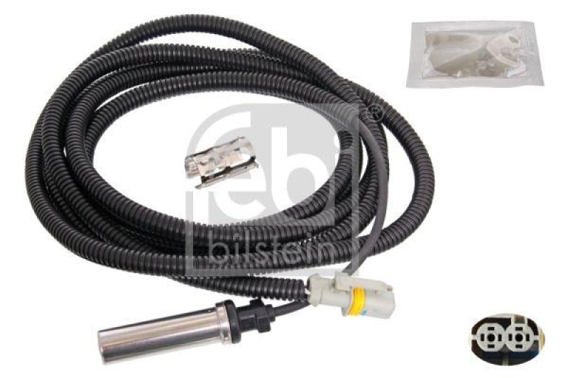 FEBI BILSTEIN 104522 ABS-Sensor mit Hülse und Fett für M A N