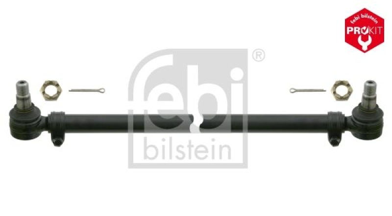 FEBI BILSTEIN 23891 Spurstange mit Kronenmuttern und Splinten für Mercedes-Benz