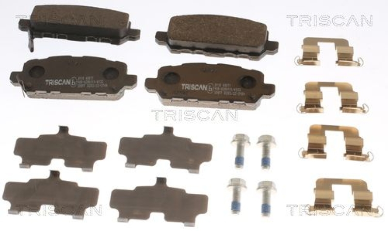 TRISCAN 8110 40071 Bremsbelag Hinten für Honda