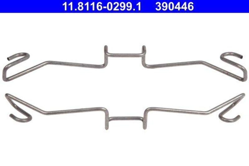 ATE 11.8116-0299.1 GehäusehalteFeder