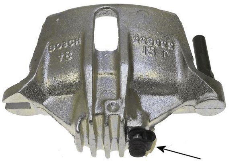 HELLA 8AC 355 388-121 Bremssattel für PEUGEOT 206 (2A/C)